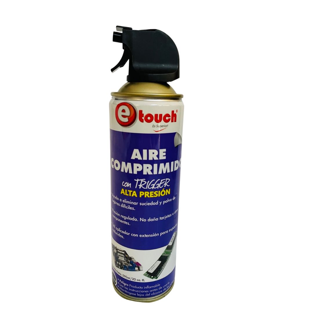 6 x 400ml Oputec Air Duster - Aire comprimido para la limpieza con