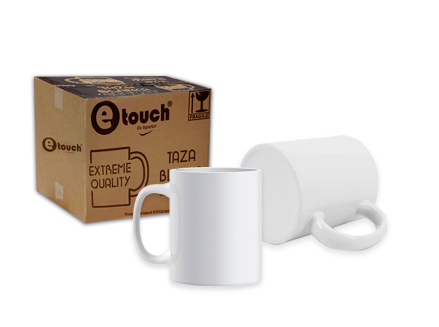 TAZA BLANCA 11 OZ-AA CAJA DE 36 PCS(PD09745) - Maquiparts